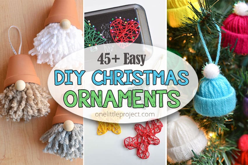 35 Diy Christmas Ornaments From Easy To Intricate